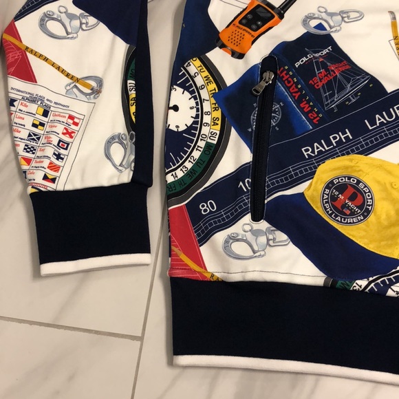 NWT Men’s Polo Ralph Lauren Full Zip Sweatshirt - Picture 3 of 8